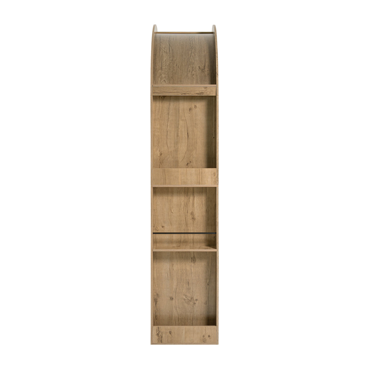 78.74" Tall Arched Bookcase