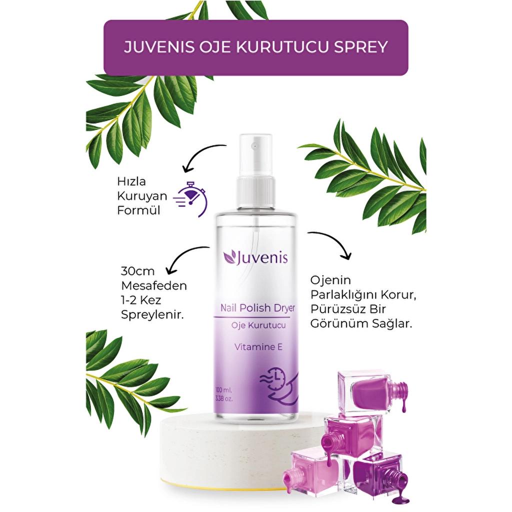 Juvenis Nail Polish Dryer Spray for Fast Drying 100 ml