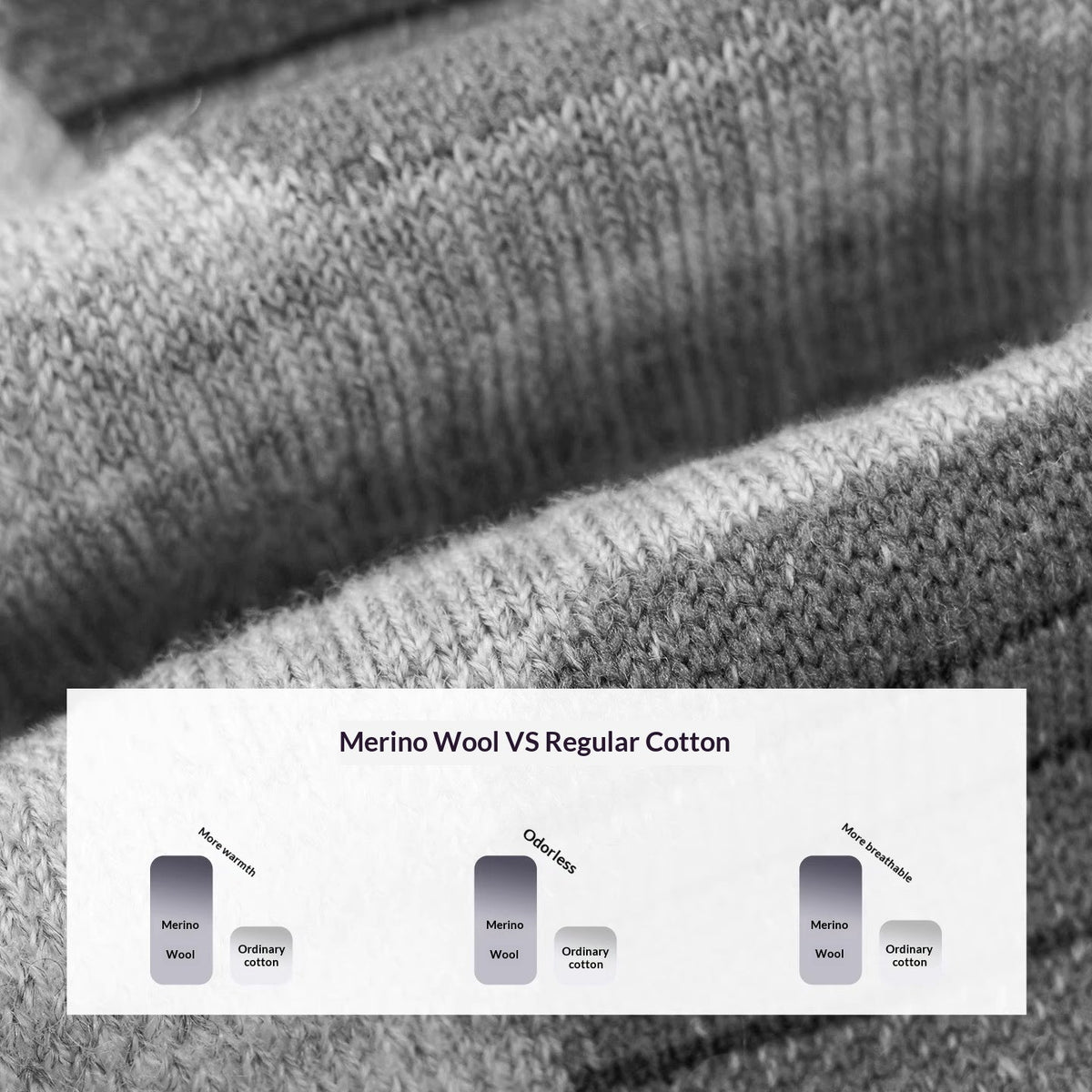SpringSummer Thin Wool Socks For Men And Women