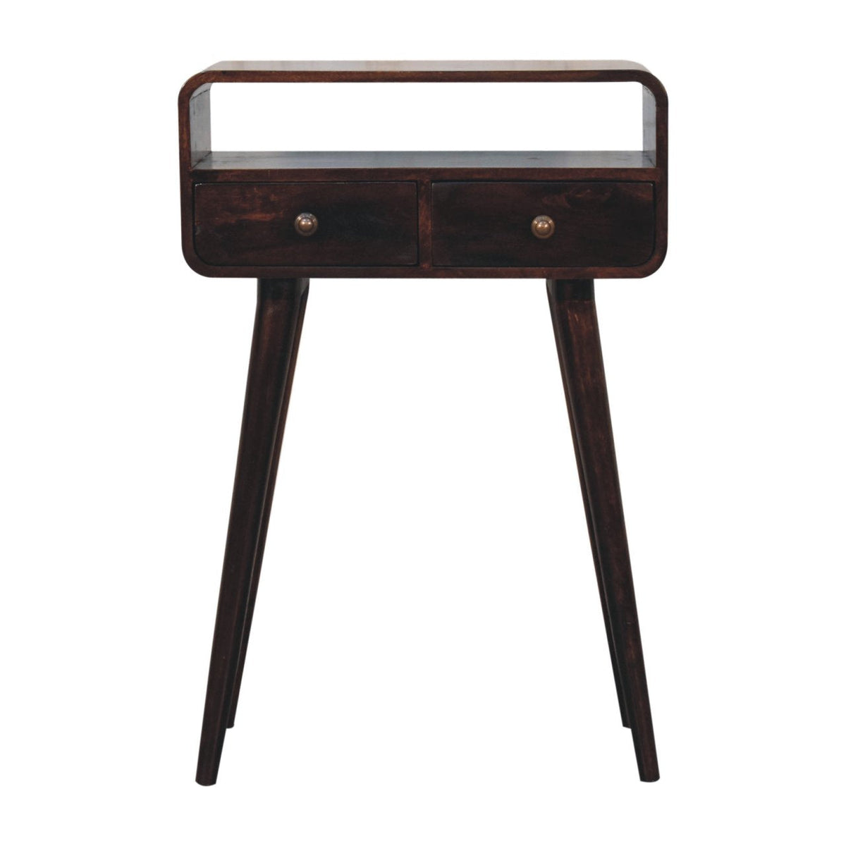 Solid Wood Mini California Console Table