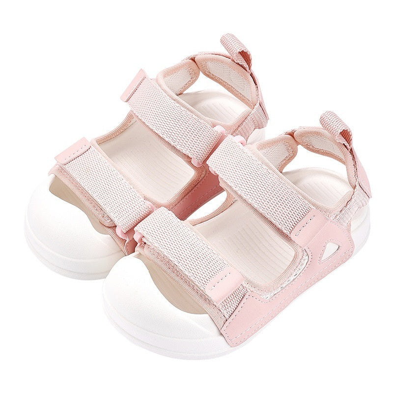 Simple Outerwear EVA Beach Sandals For Baby Girls