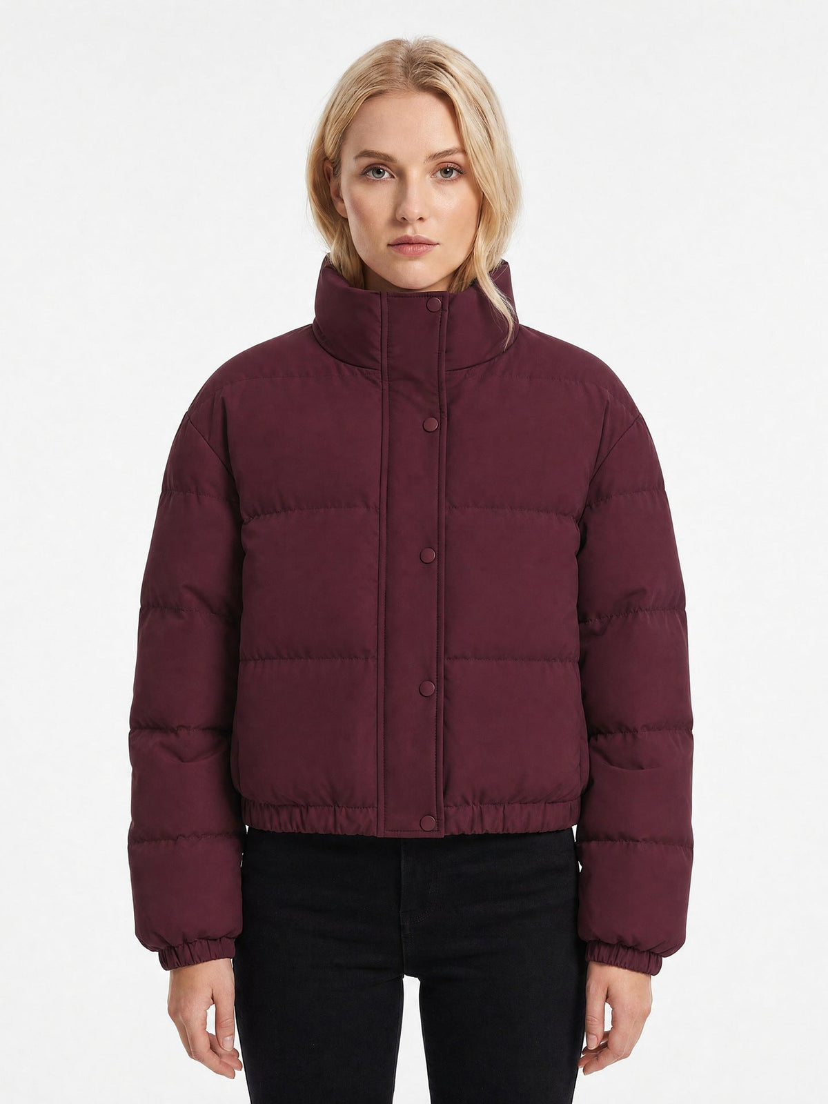 New Coat Small Bread Suit Short Vertical Collar European And American Women's Winter Fashion Casual Cotton Coat Women's Cross-Border