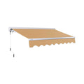 Advaning Luxury Series Fully-Assembled Retractable Sun Shade Canopy Awning (SAK31549)
