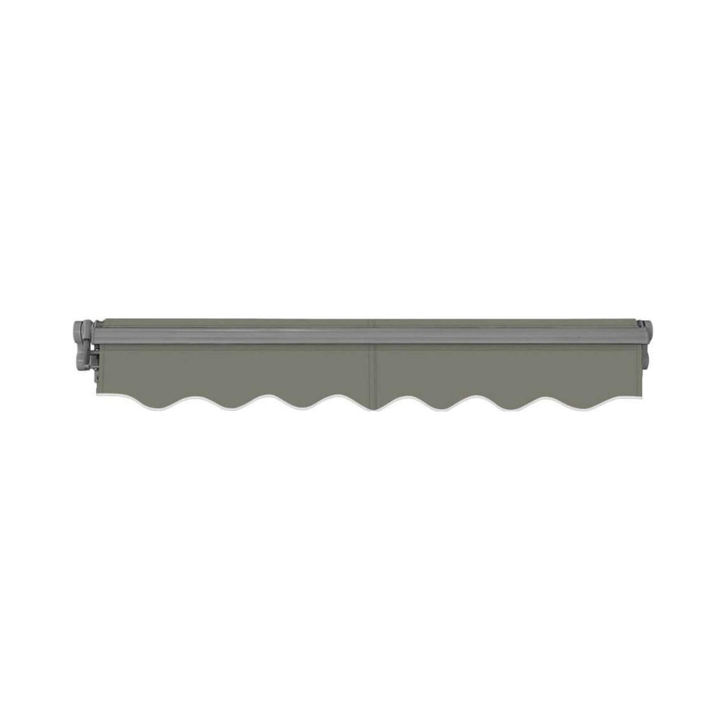 Advaning SG Series Manual Retractable Fully-Assembled Sun Shade Canopy Awning, Gray (MA1210-MA1410) (SAK53186)