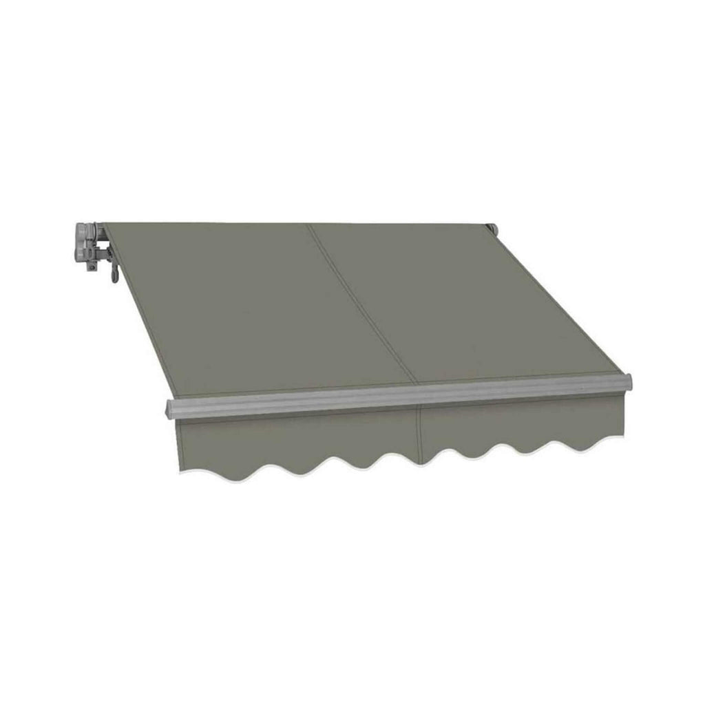 Advaning SG Series Manual Retractable Fully-Assembled Sun Shade Canopy Awning, Gray (MA1210-MA1410) (SAK53186)