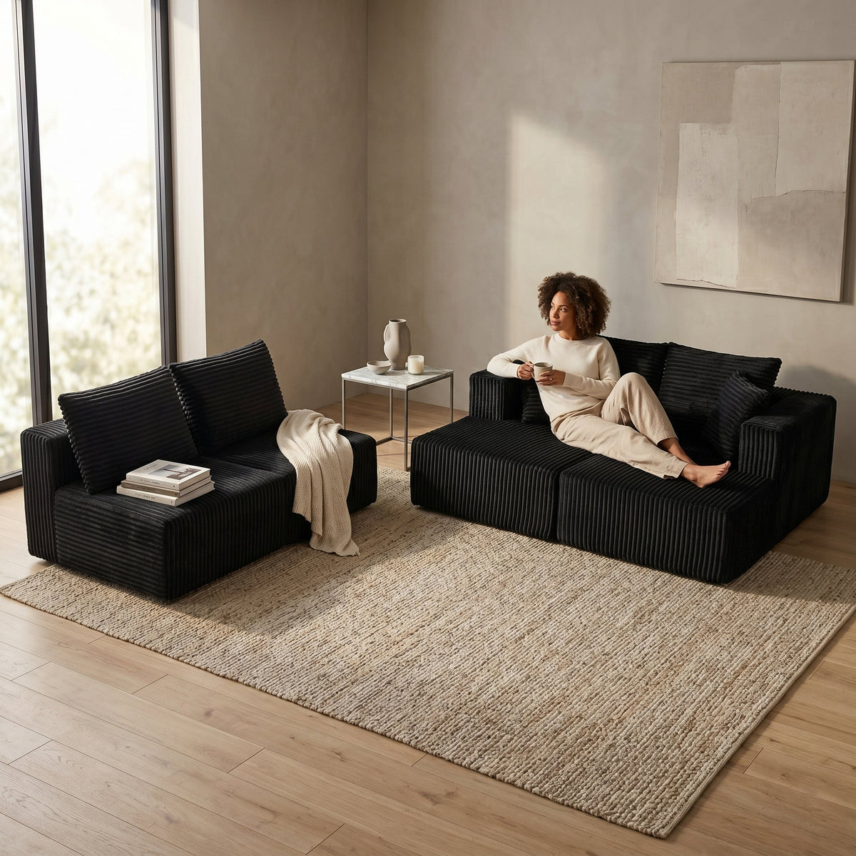 132.1 Inch Modular Sectional Sofa