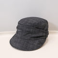 Old Money Style Retro Ruffled Flat Top Bowler Hat - A Stylish Casual Versatile Hat That Makes Your Face Look Smaller And More Artistic. Perfect For A Painter
