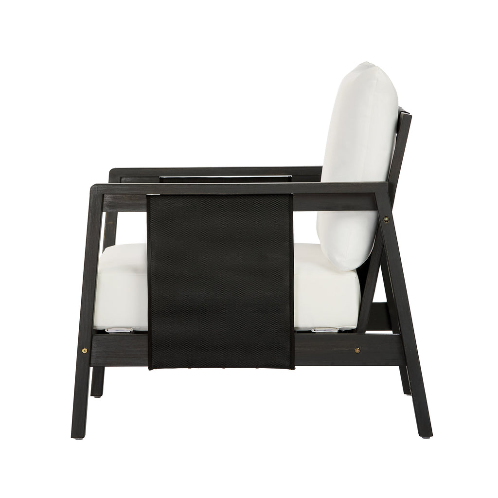 Outdoor Club Chairs (Set of 2) with Diamond-Pattern