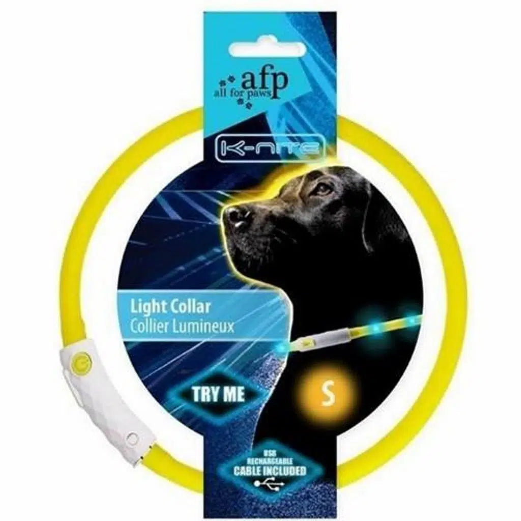 Afp K-Nite LED Light Up Dog Collar Small 13x13x2 cm