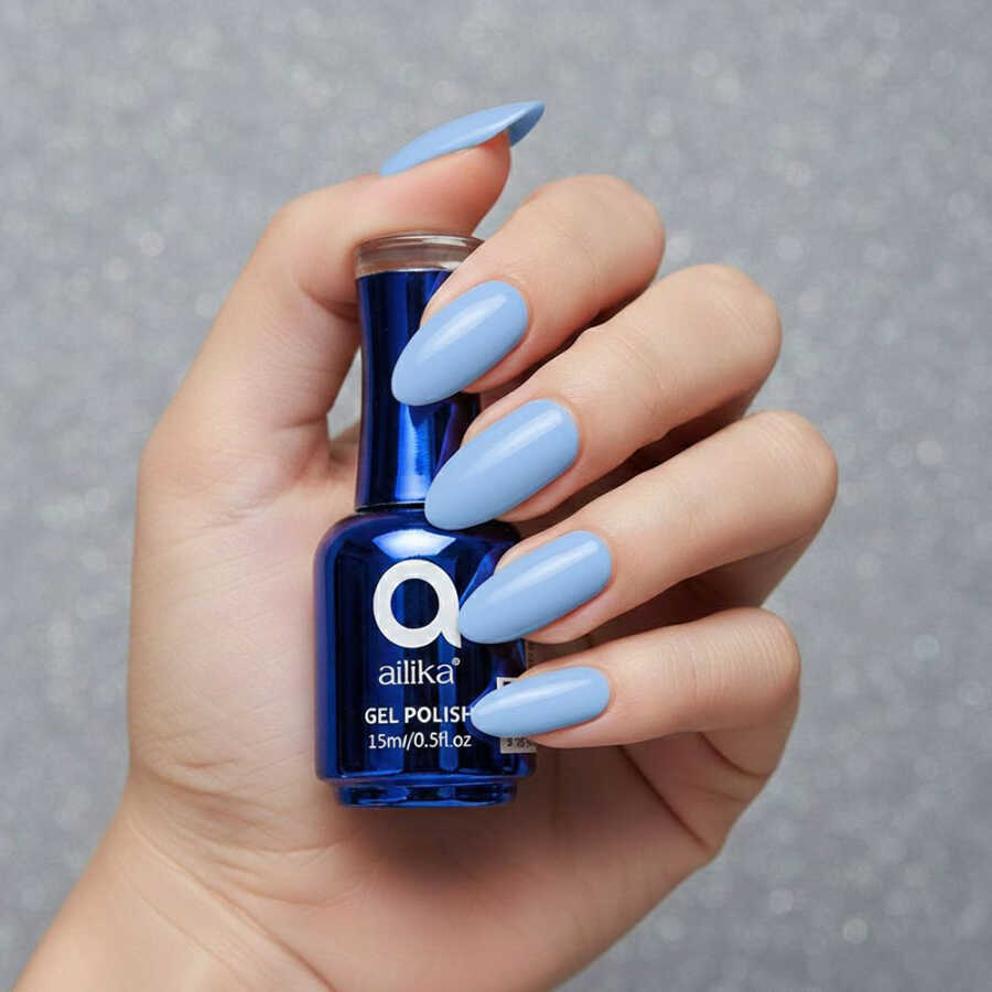 Ailika 007 Gel Nail Polish Deep Sapphire Shine 15 ml