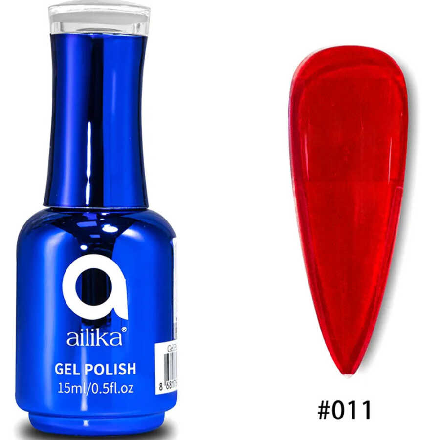 Ailika 011 Vitrage Gel Glass Effect Nail Polish 15 ml