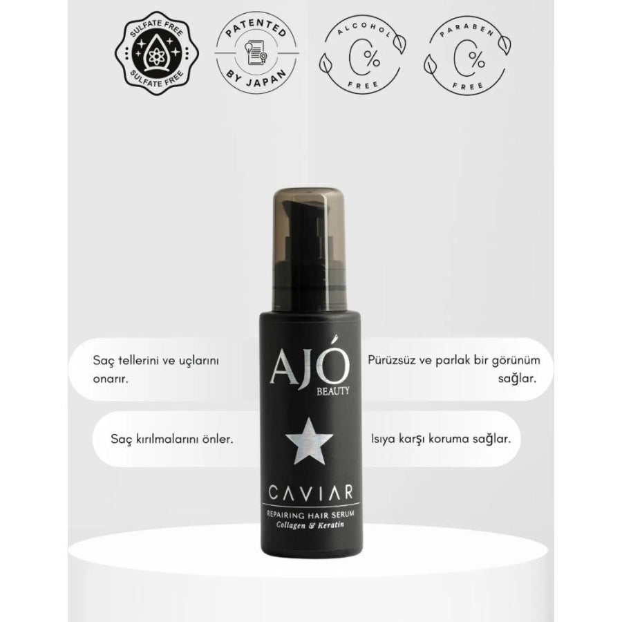 Ajo Beauty Caviar Extract Revitalizing Hair Serum 100ml