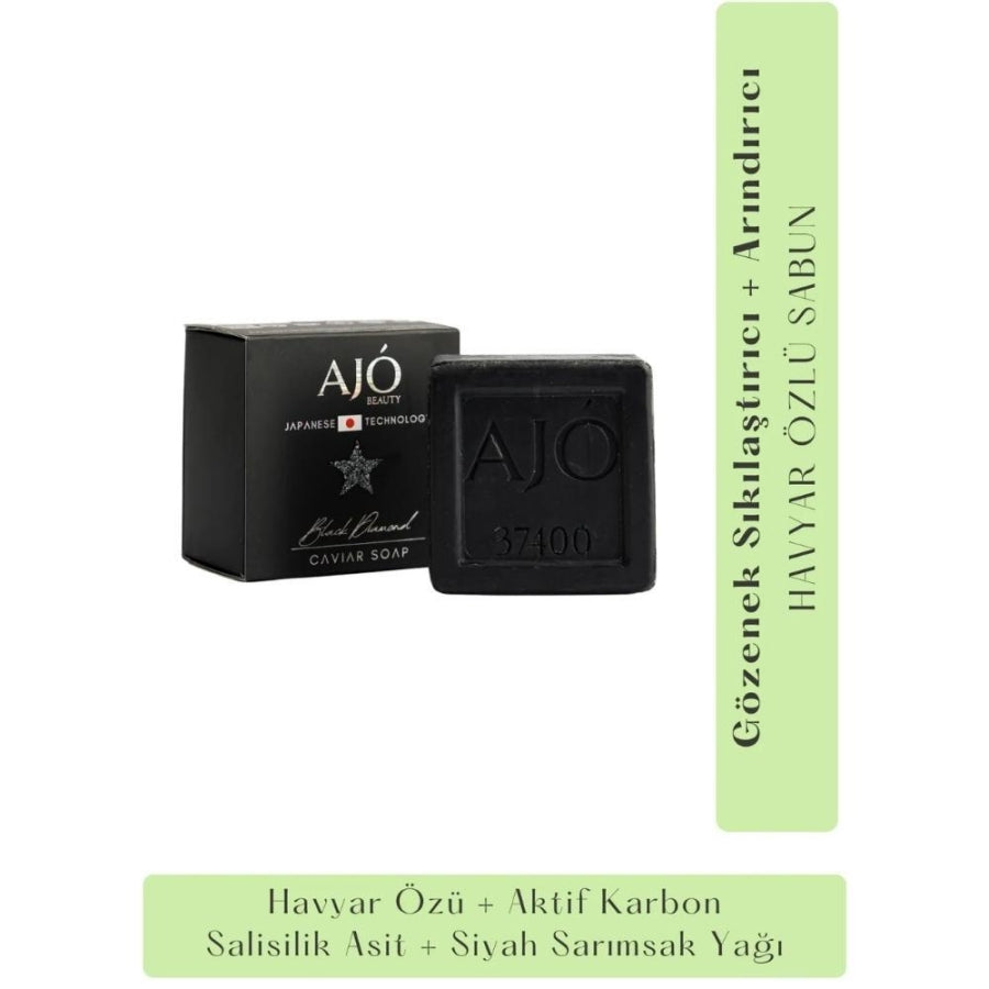 Ajo Beauty Caviar Extract Soap for Nourished Skin 125g