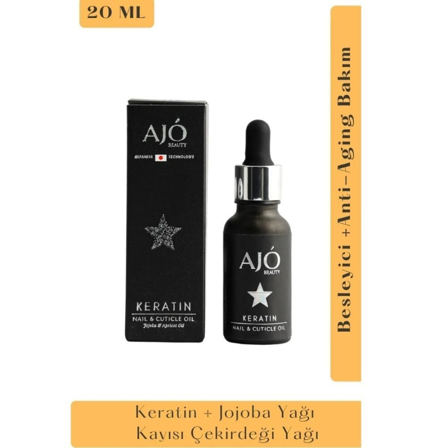 Ajo Beauty Keratin Nail Care Oil for Stronger Nails 20ml