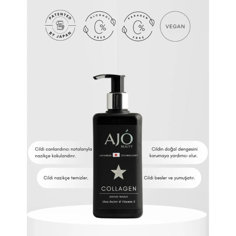 Ajo Beauty Collagen Liquid Soap for Soft Hands 250ml
