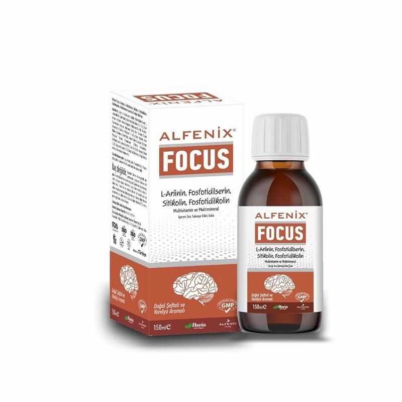 Alfenix Focus Liquid Multivitamin & Mineral Support 150 ml