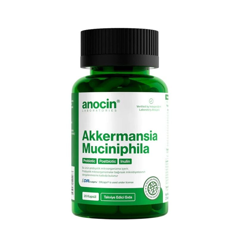 Anocin Akkermansia Muciniphila Probiotic Support 20 Capsules