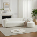 109.4" Modular Sectional Sofa in Beige