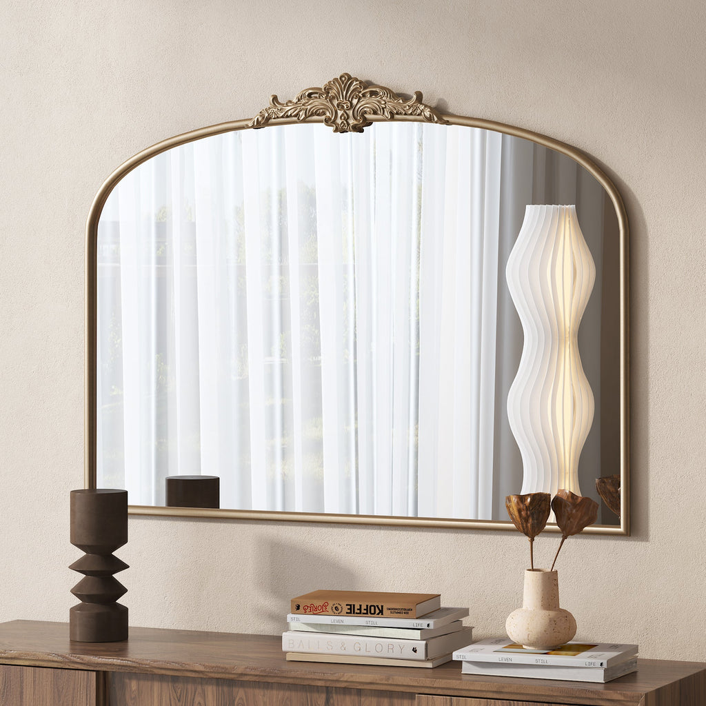 Vintage Arched Wall Mirror