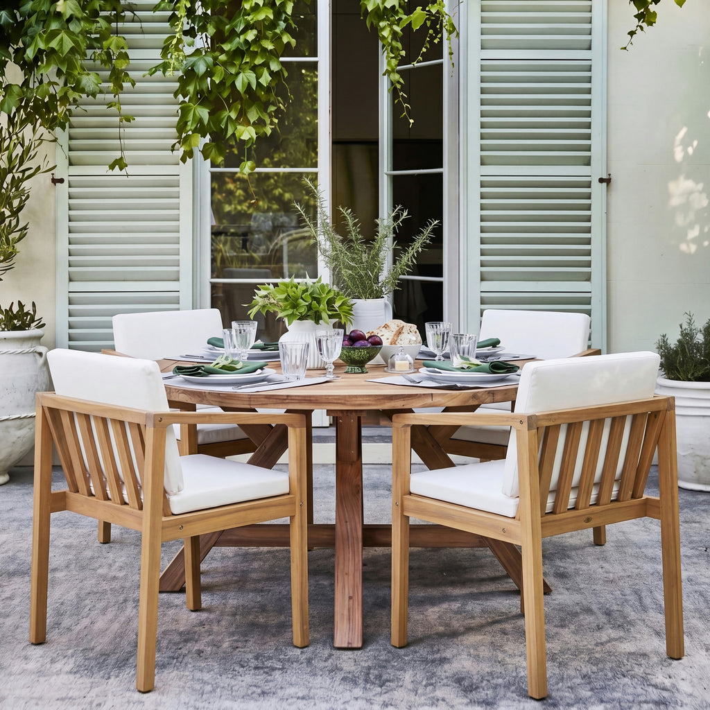 Outdoor Dining Chairs Set of 4