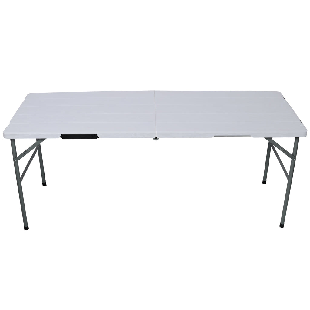 70 Inch Portable Folding Picnic Table Set with 2 Benches