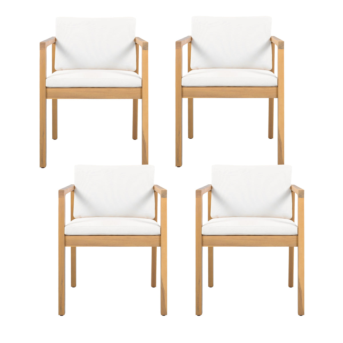 Outdoor Dining Chairs Set of 4