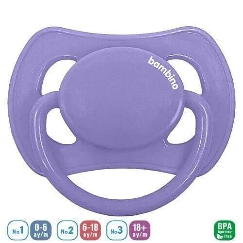 Bambino Butterfly Orthodontic Pacifier Size 1 for 0-6 Months
