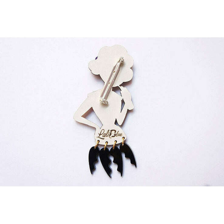 Bat Girl Brooch by Laliblue | PRE-ORDER SHIPS IN 2-3 WEEKS