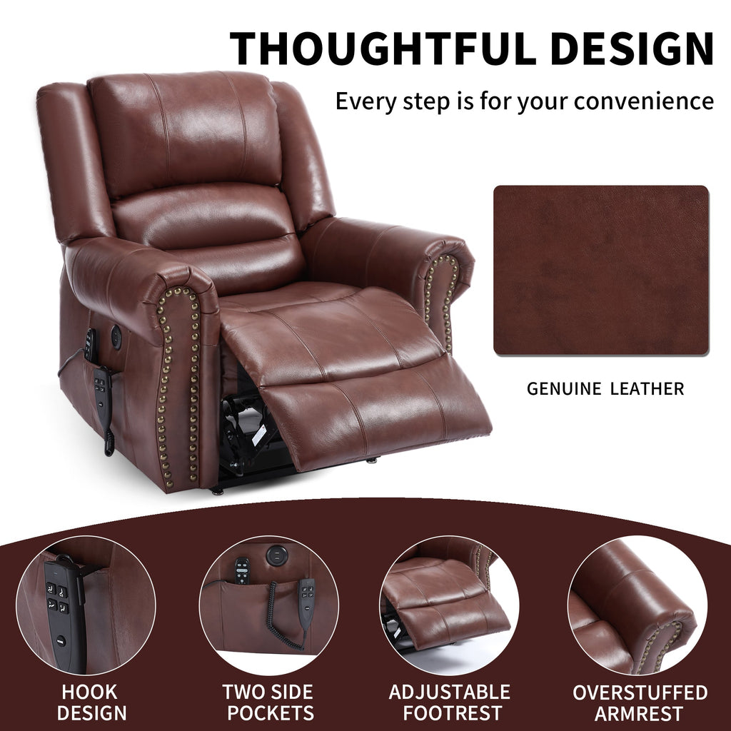 Power Lift Recliner Chair with Heat Massage