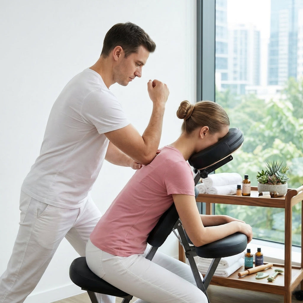 Portable Massage Chair for Tattoo and Spa