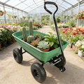 Folding Car Poly Garden Dump Truck with Steel Frame