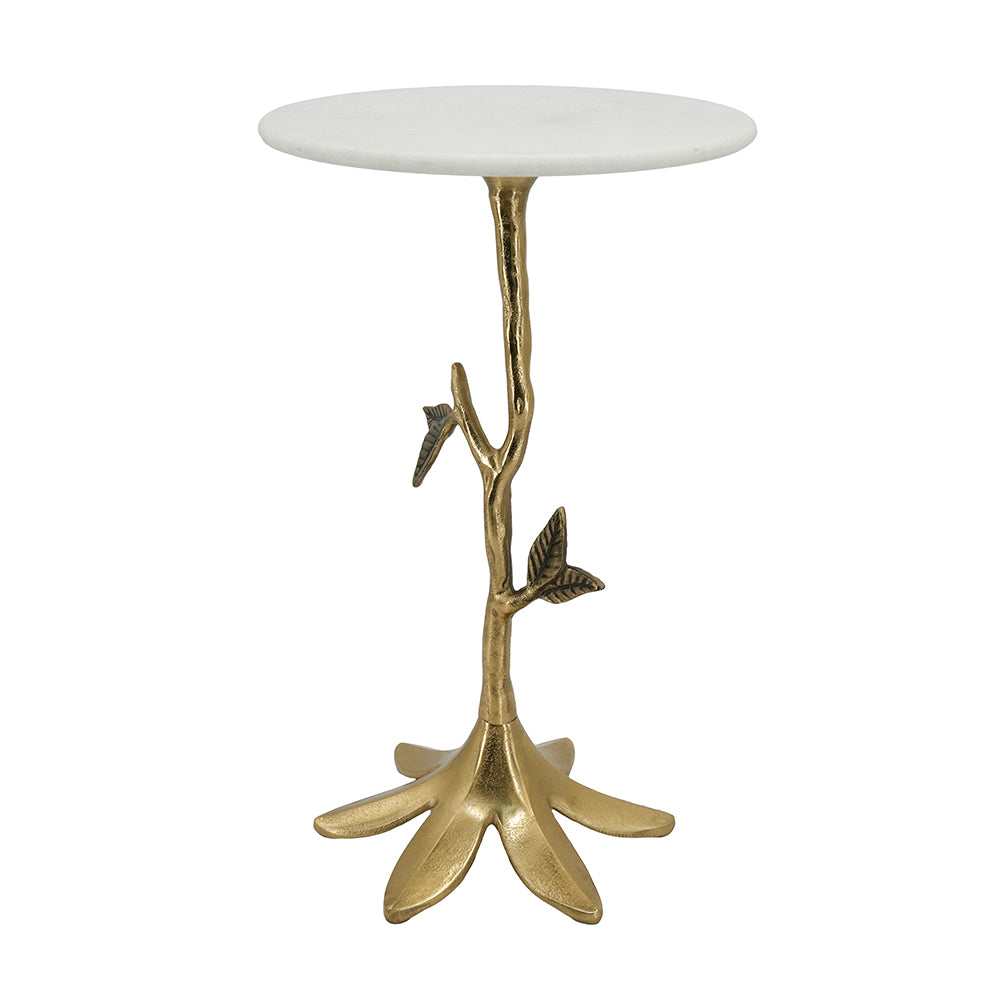 14x14x23.6" Leafy Branch Side Table