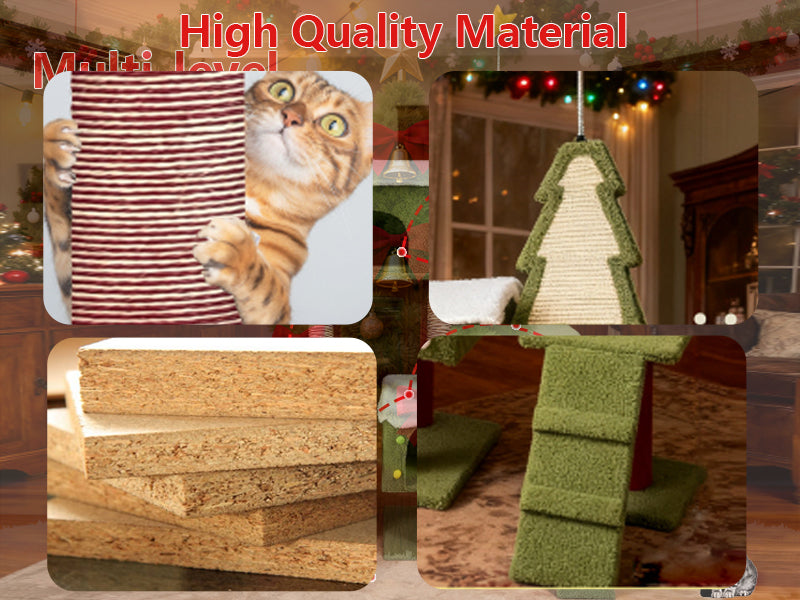 CY14 Christmas Cat Tree