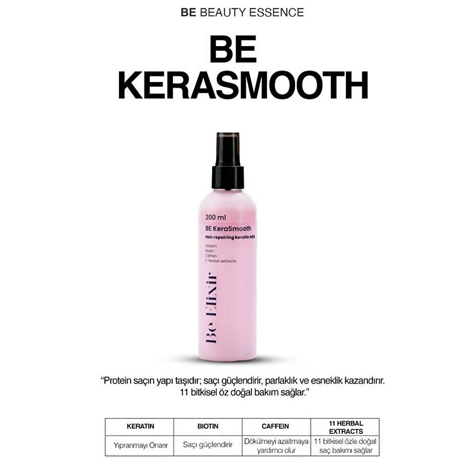 Be Beauty Essence BeElixir KeraSmooth Keratin Hair Spray 200 ml