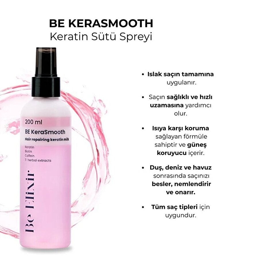 Be Beauty Essence BeElixir KeraSmooth Keratin Hair Spray 200 ml