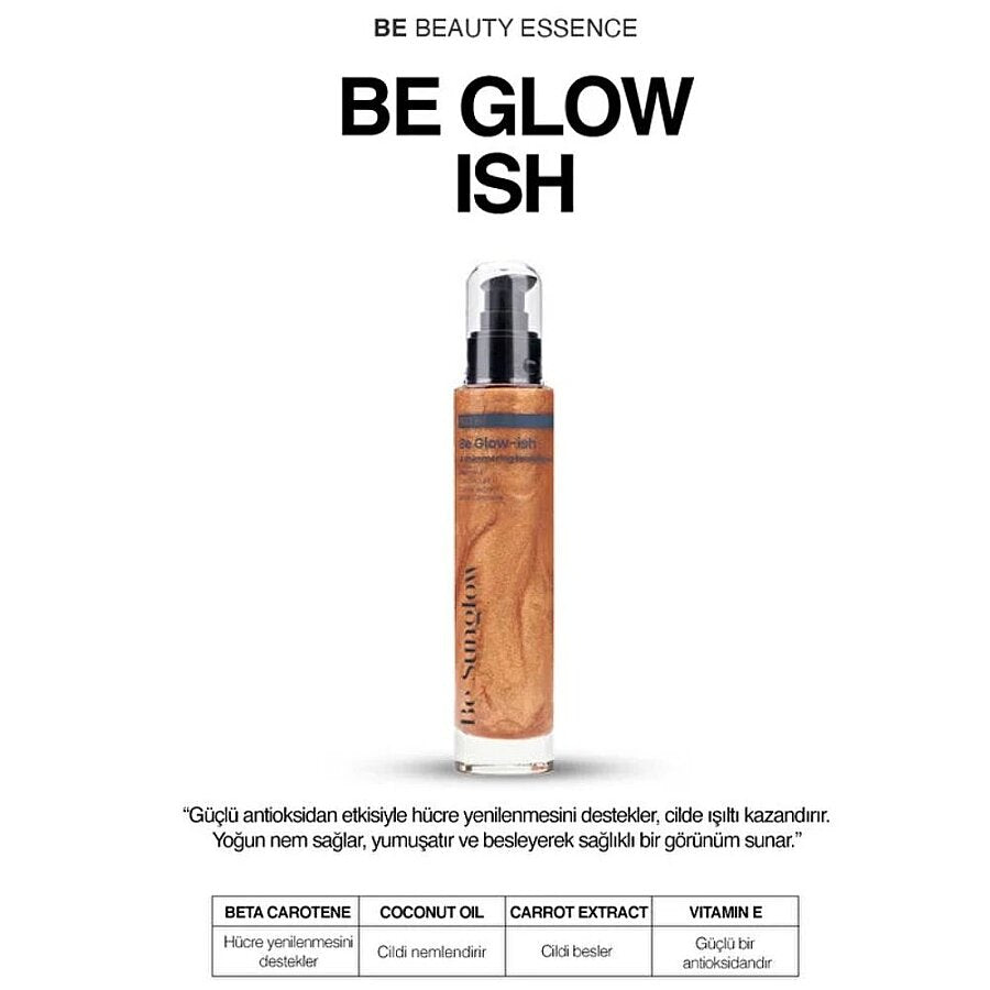 Be Beauty Essence BeSunglow Tanning Oil for Golden Glow 100 ml