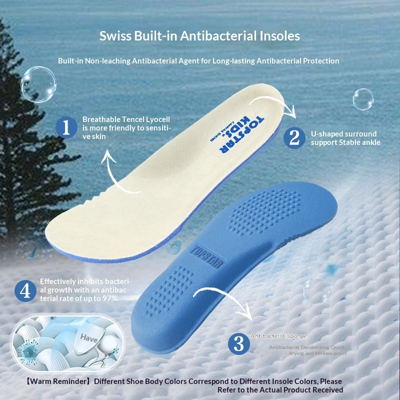 Kids Sneakers Skate Shoes With Soft Soles Boys Summer Breathable Footwear