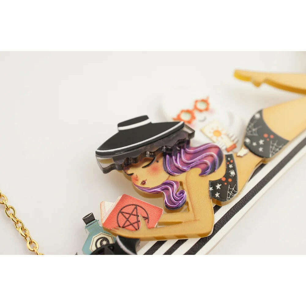 Beachy Gothic Girl Necklace by Laliblue | PRE-ORDER SHIPS IN 2-3 WEEKS