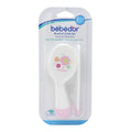 Bebedor Brush and Comb Set Pink Flower for Gentle Hair Care