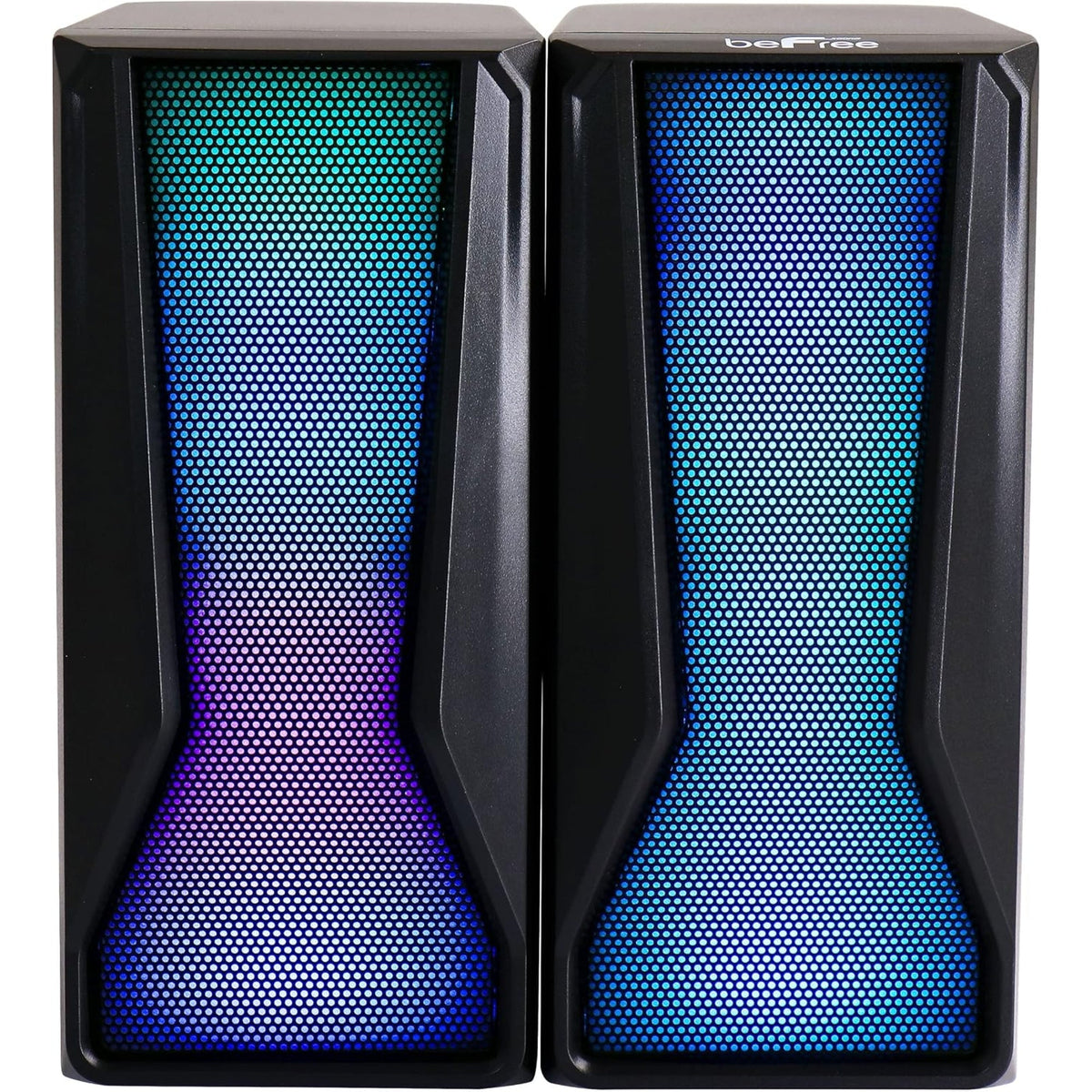Color LED Dual Gaming Speakers
