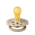 Bibs Boheme Rubber Pacifier Vanilla for 0-6 Months 1 Pack
