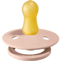 Bibs Colour Natural Rubber Pacifier for 0-6 Months Blush 1 Pack