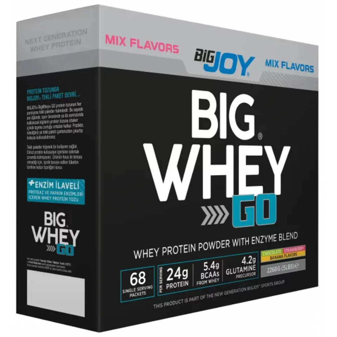 Bigjoy Sports BigWhey Go Whey Protein Mix 68 Sachets
