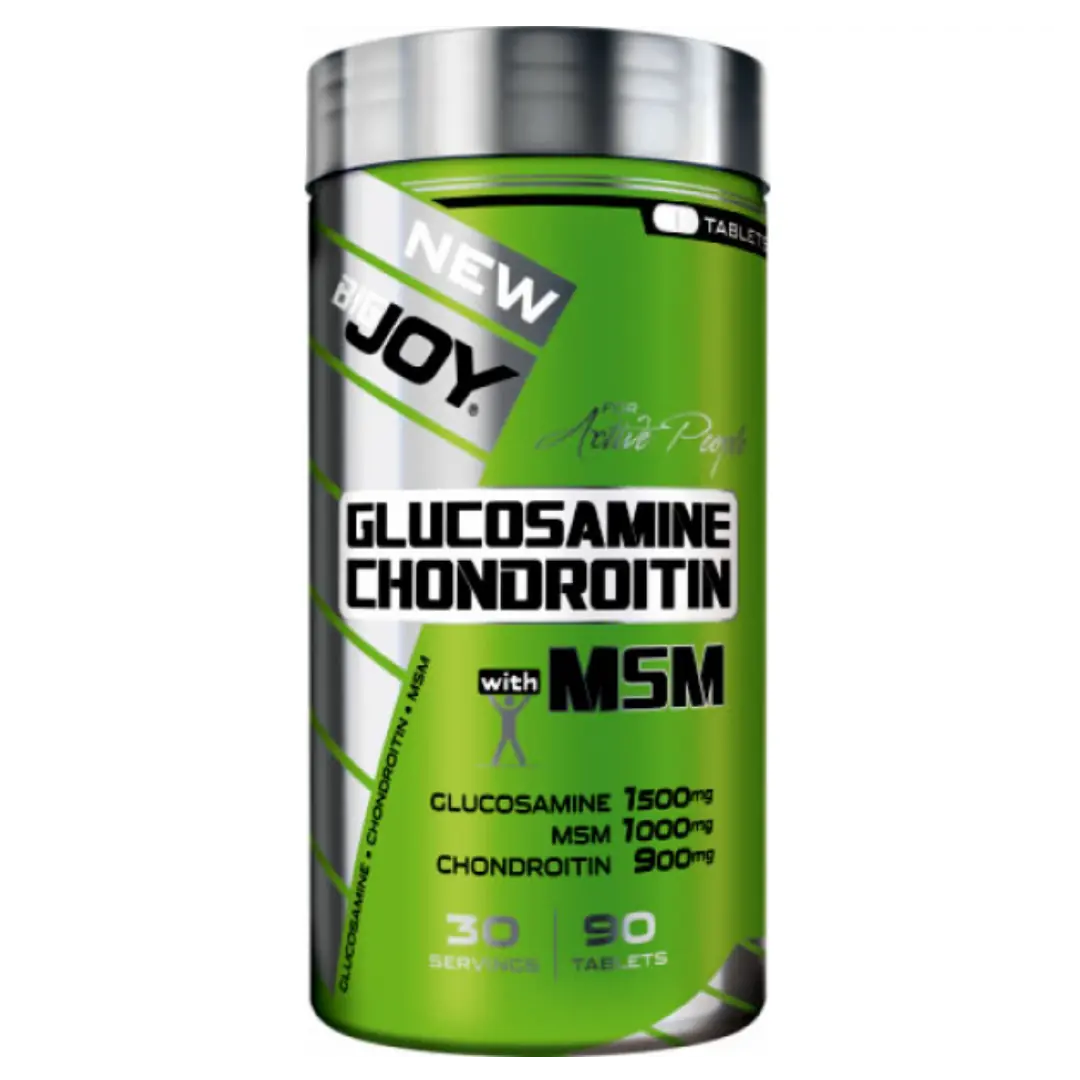 Bigjoy Sports Glucosamine Chondroitin MSM Support 90 Tablets