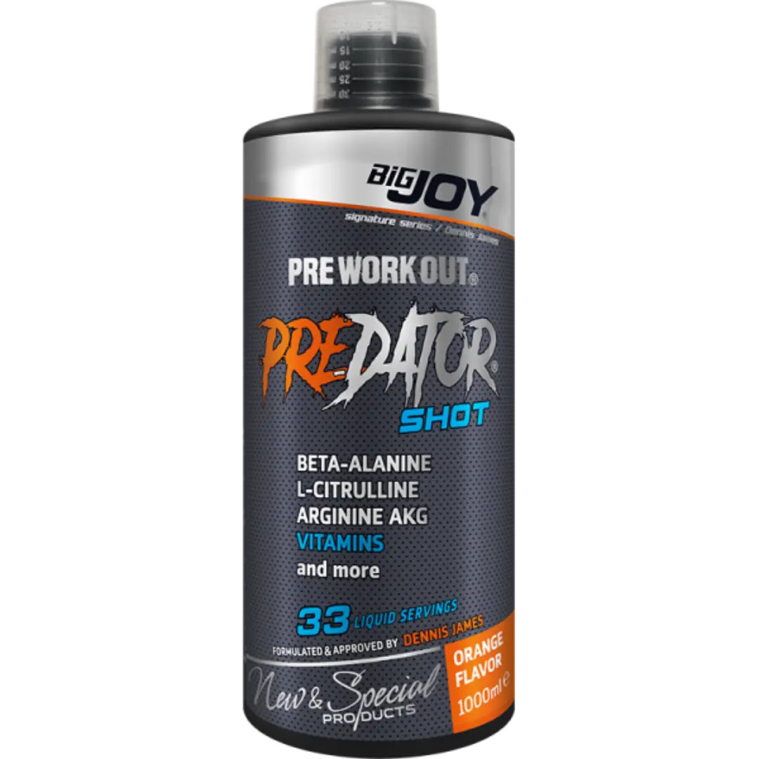 Bigjoy Sports Predator Shot Pre-Workout Formula 1000 ml