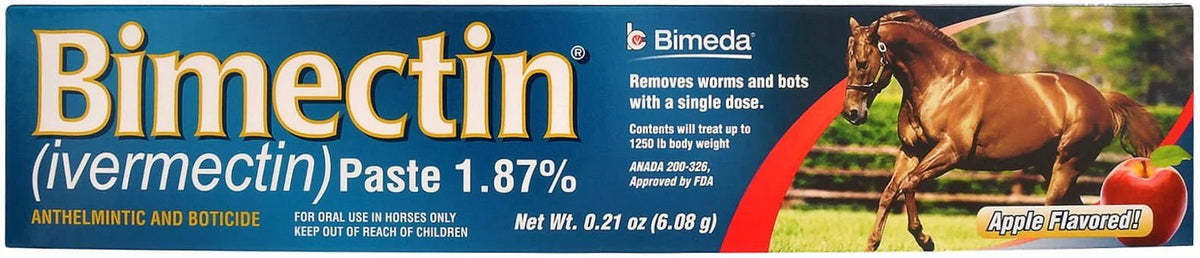 Bimectin Paste Horse Dewormer, 1-Dose