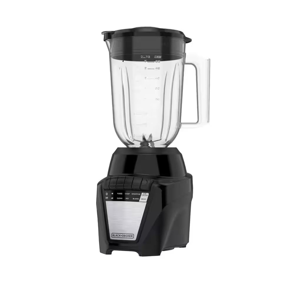 BLACK+DECKER 8-Speed Plastic Jar Blender Black - BL2208PB