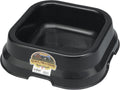 Black Plastic Feed Pan, 10 Quart