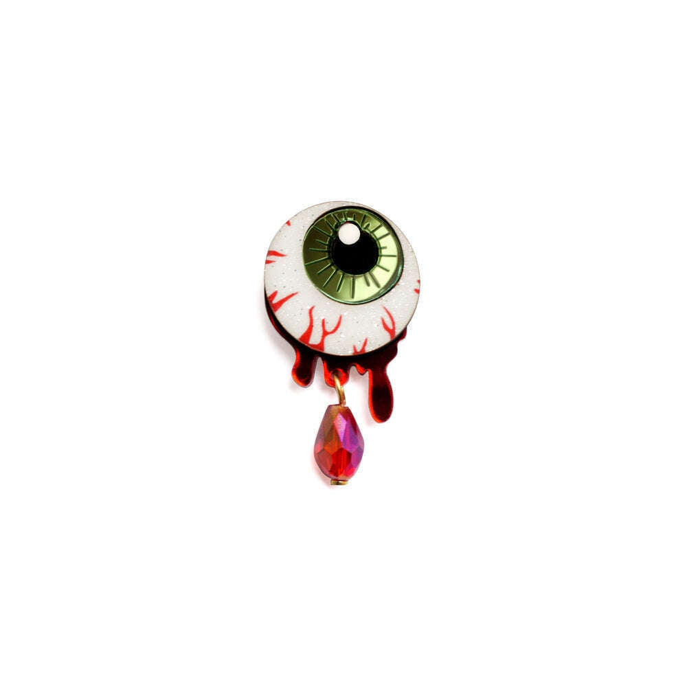 Bloody Eye Button Cover by Laliblue | PRE-ORDER SHIPS IN 2-3 WEEKS