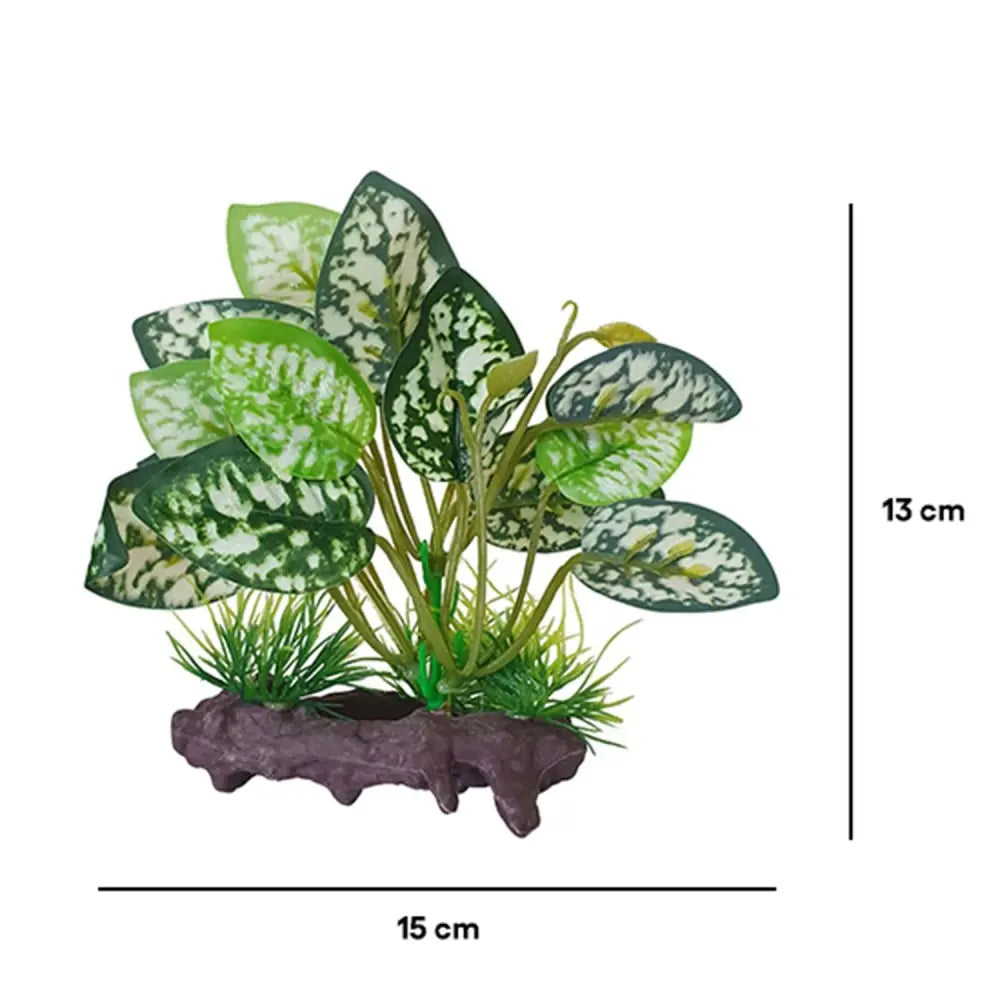 Bonisa BNS-3803 Plastic Aquarium Decor for Underwater Aesthetics 15x13cm
